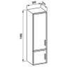Шкаф-пенал LAUFEN LIVING STYLE 4.7993.1.070.556.1